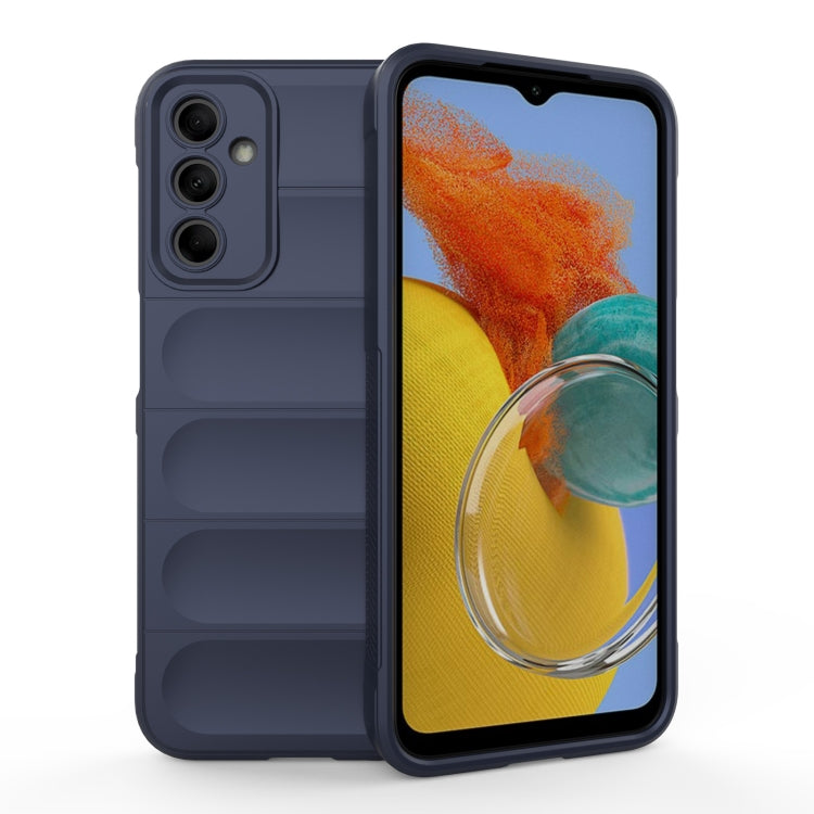 For Samsung Galaxy M14 5G Magic Shield TPU + Flannel Phone Case