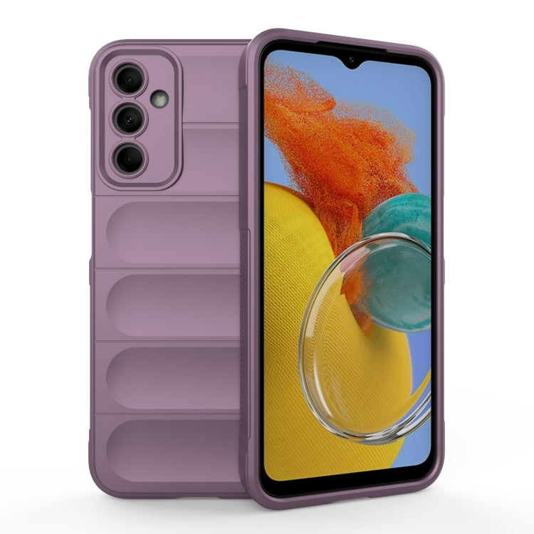 For Samsung Galaxy M14 5G Magic Shield TPU + Flannel Phone Case