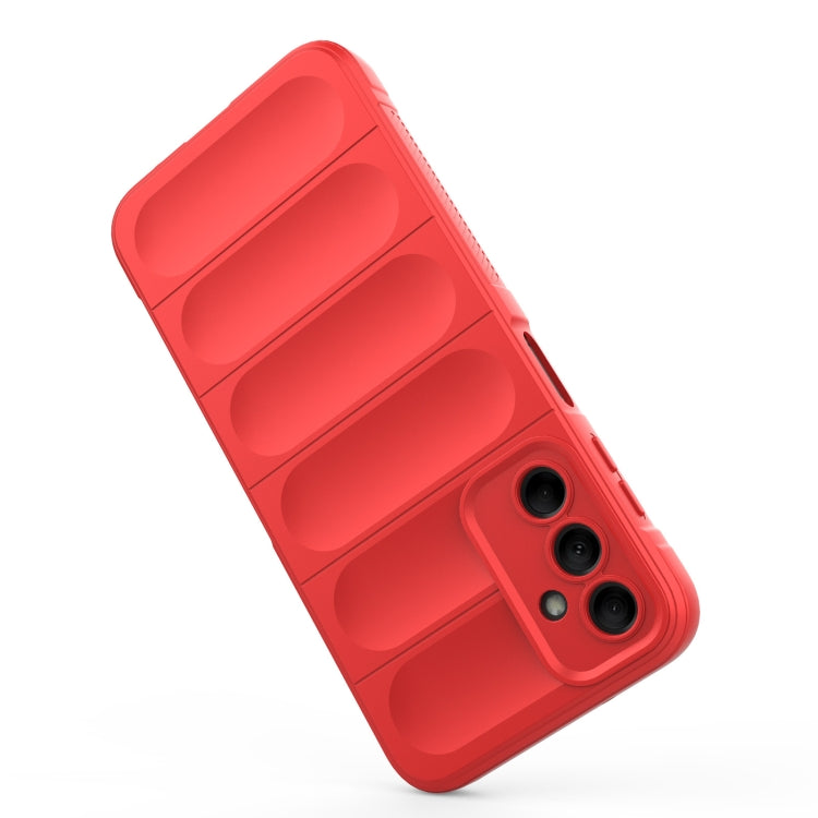 For Samsung Galaxy M14 5G Magic Shield TPU + Flannel Phone Case