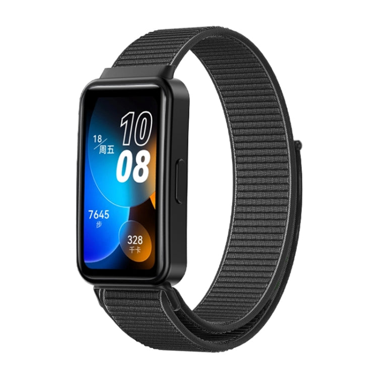 For Huawei Band 8 16mm Woven Nylon Loop Watch Band