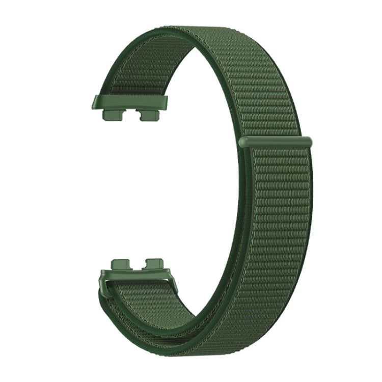 For Huawei Band 8 16mm Woven Nylon Loop Watch Band