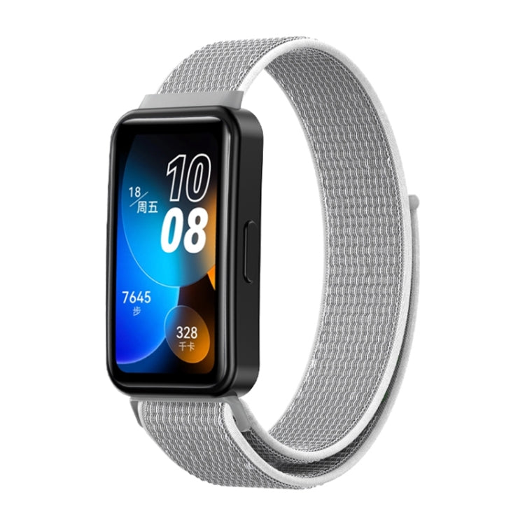 For Huawei Band 8 16mm Woven Nylon Loop Watch Band
