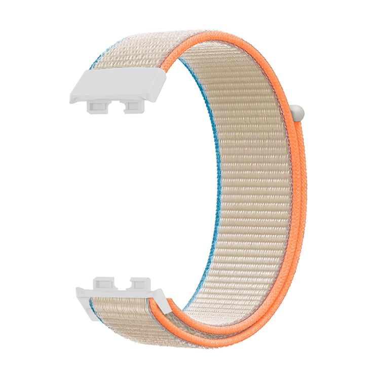 For Huawei Band 8 16mm Woven Nylon Loop Watch Band