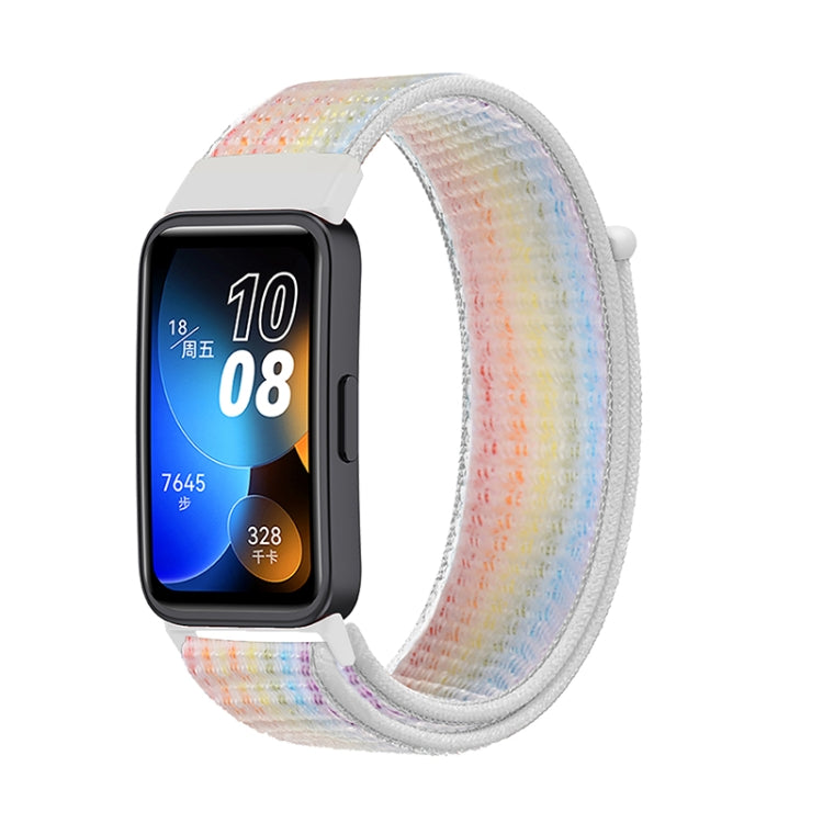 For Huawei Band 8 16mm Woven Nylon Loop Watch Band