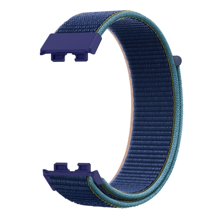 For Huawei Band 8 16mm Woven Nylon Loop Watch Band