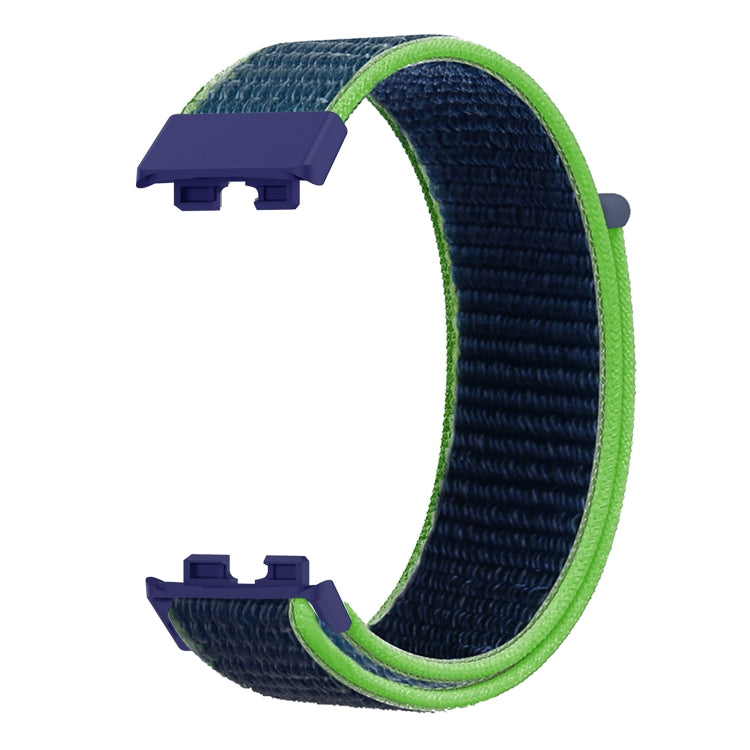 For Huawei Band 8 16mm Woven Nylon Loop Watch Band