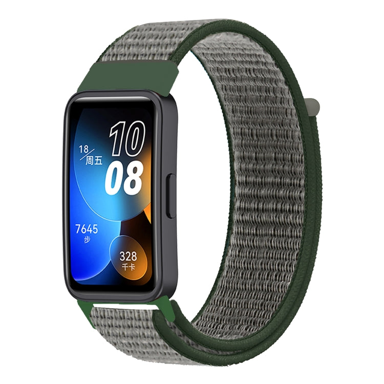 For Huawei Band 8 16mm Woven Nylon Loop Watch Band