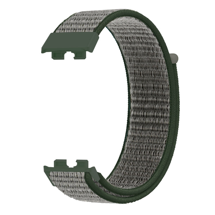 For Huawei Band 8 16mm Woven Nylon Loop Watch Band