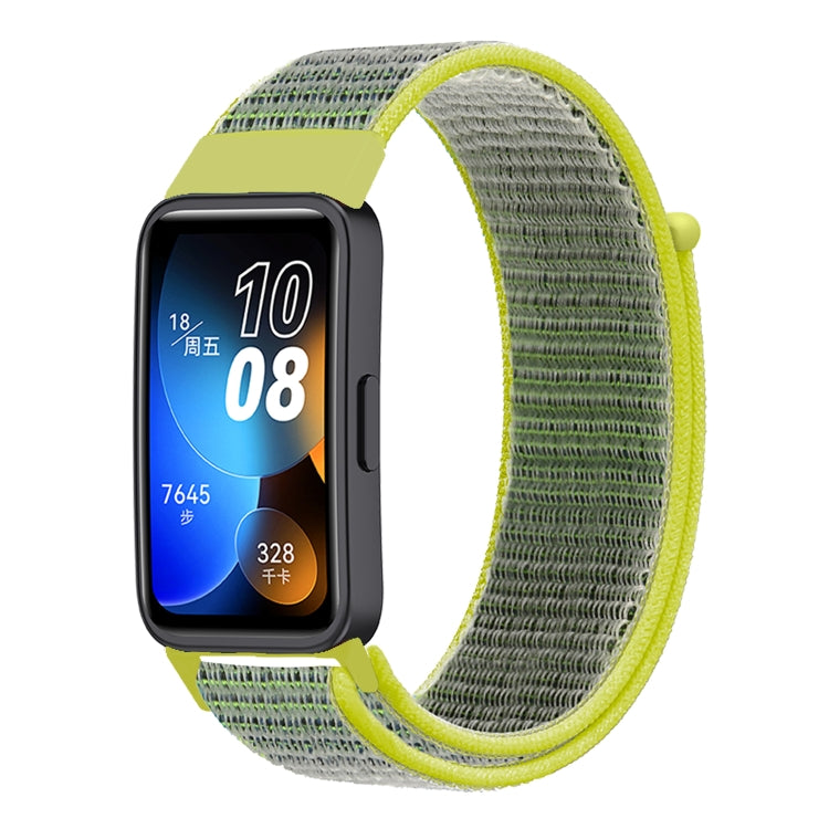 For Huawei Band 8 16mm Woven Nylon Loop Watch Band