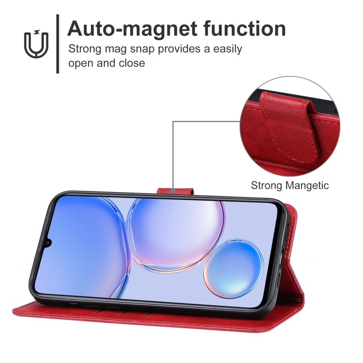 For Huawei nova Y71 Leather Phone Case