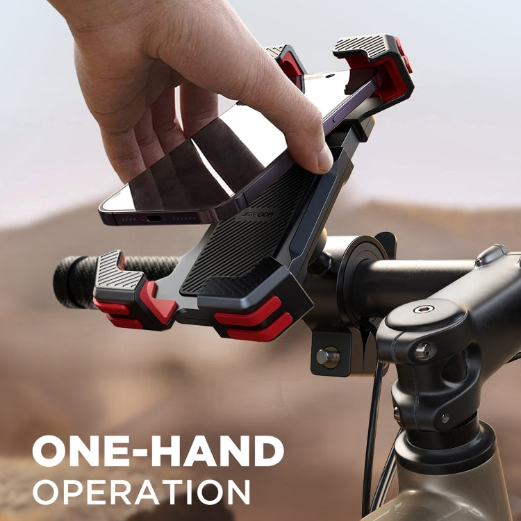 JOYROOM JR-ZS360 Bicycle Handle Phone Mount Compatible with 4.7-6.8 inch(Black)
