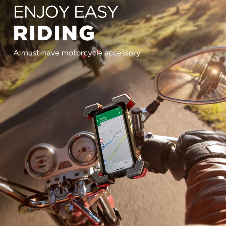 JOYROOM JR-ZS360 Bicycle Handle Phone Mount Compatible with 4.7-6.8 inch(Black)