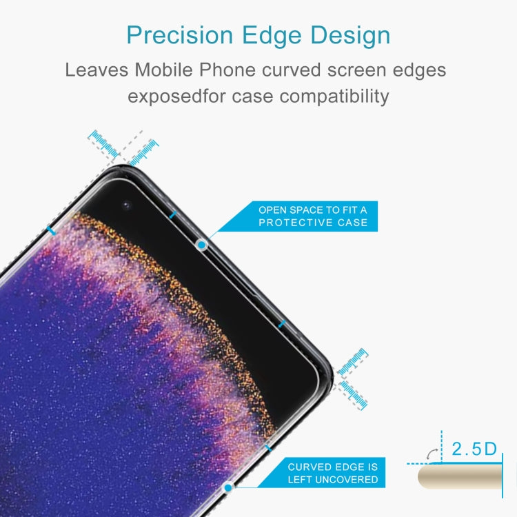 For OPPO Find X8 Pro 10pcs 0.26mm 9H 2.5D Tempered Glass Film