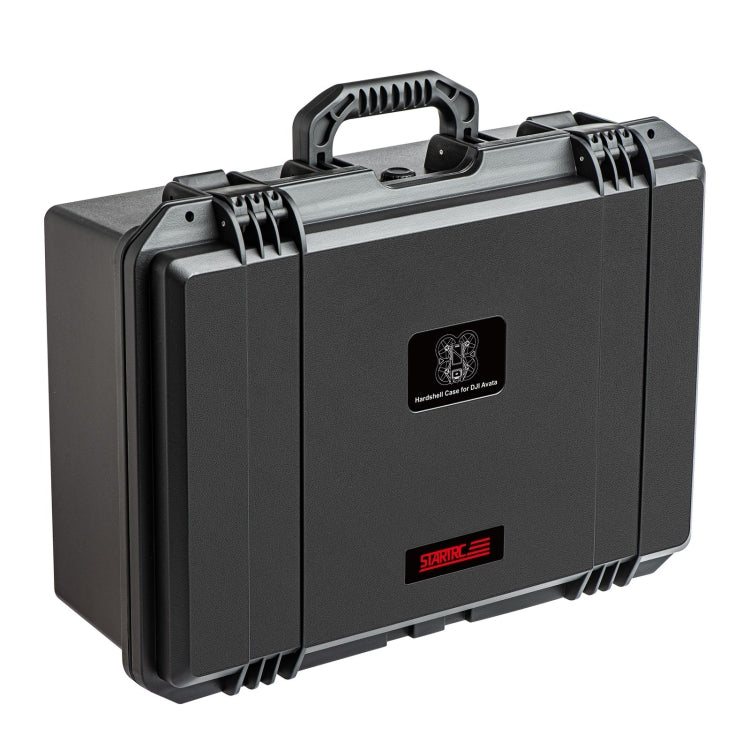 For DJI Avata STARTRC IP67 Waterproof PP Suitcase Storage Box(Black)