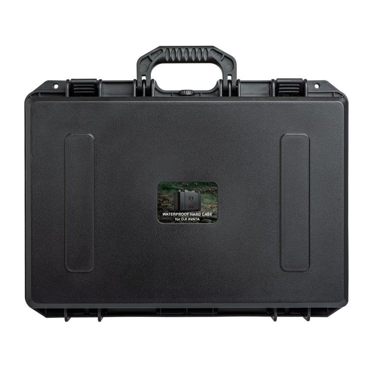 For DJI Avata STARTRC IP67 Waterproof PP Suitcase Storage Box(Black)