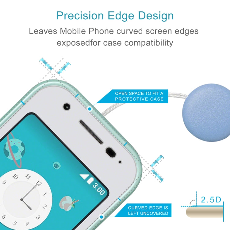 For Sharp Mamorino6 50pcs 0.26mm 9H 2.5D Tempered Glass Film