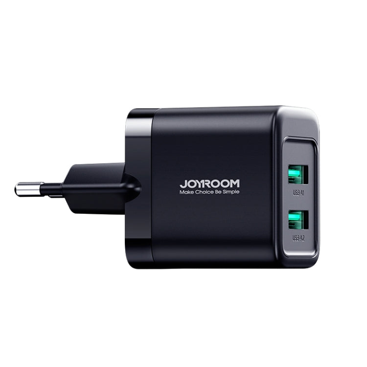 JOYROOM JR-TCN01 2.4A Dual Ports USB Charger, Plug:
