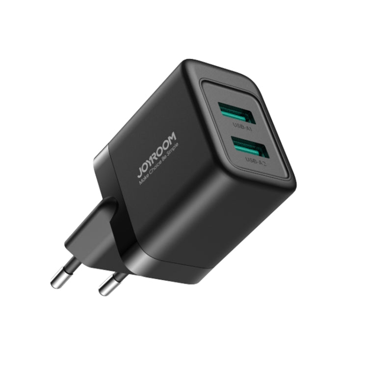 JOYROOM JR-TCN01 2.4A Dual Ports USB Charger, Plug: