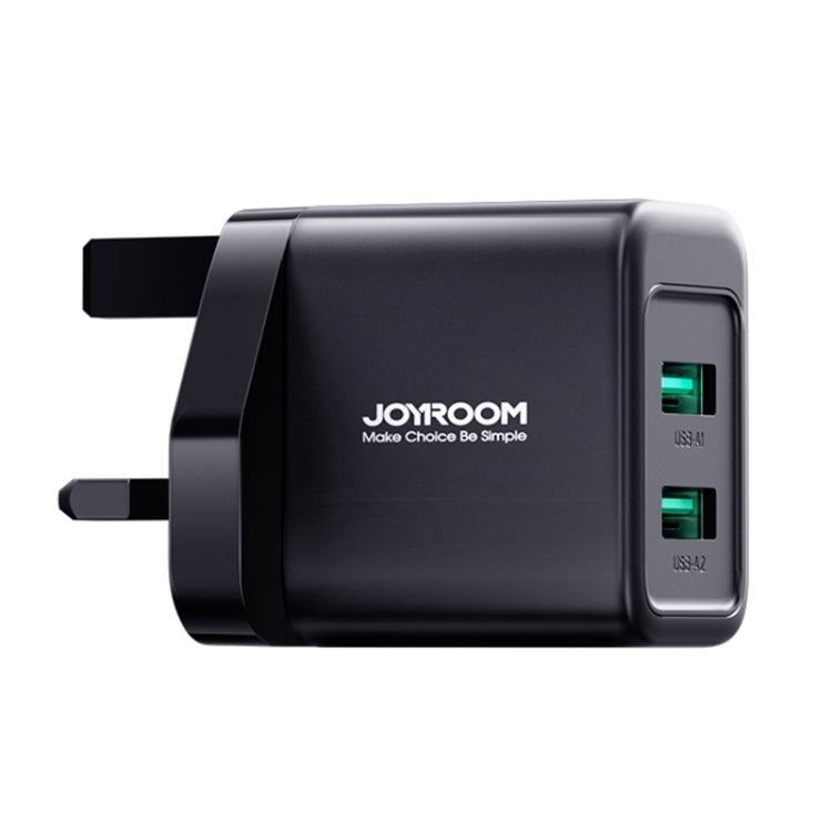 JOYROOM JR-TCN01 2.4A Dual Ports USB Charger, Plug: