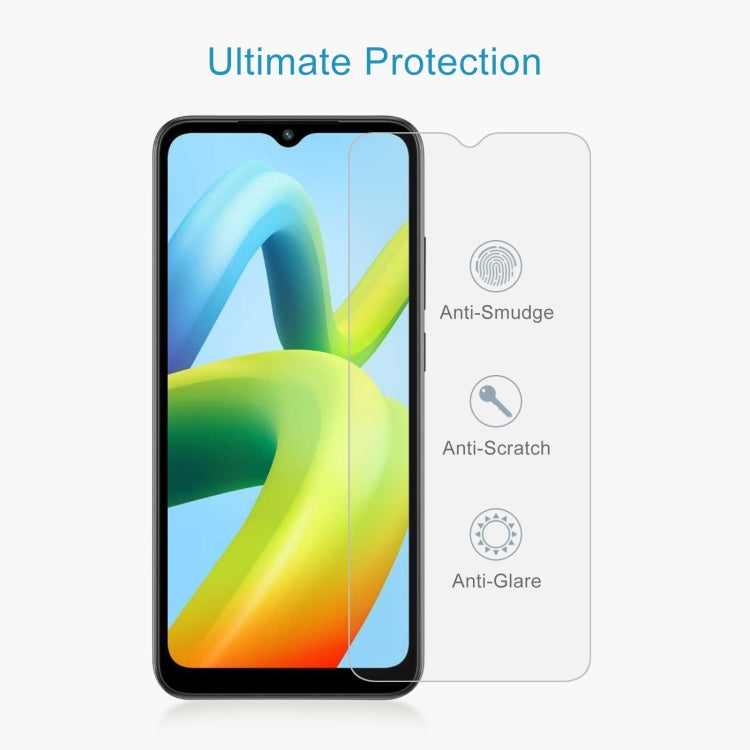 For Xiaomi Redmi A3 Plus 10pcs 0.26mm 9H 2.5D Tempered Glass Film