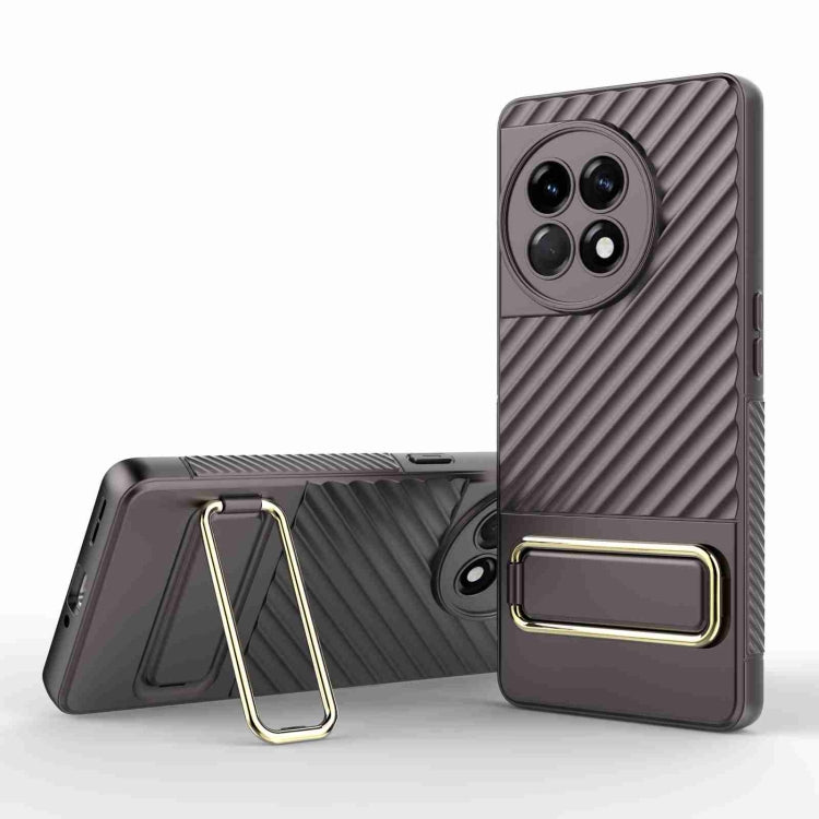 For OnePlus Ace 2 5G Wavy Textured Phone Case