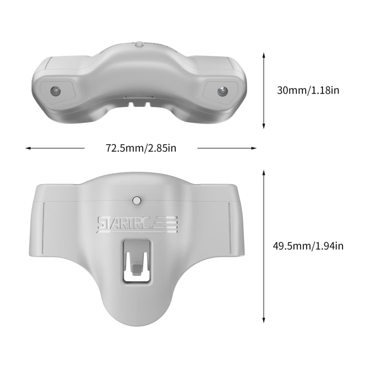 For DJI Mini 3 STARTRC Drone Eyes LED Strobe Warning Night Light