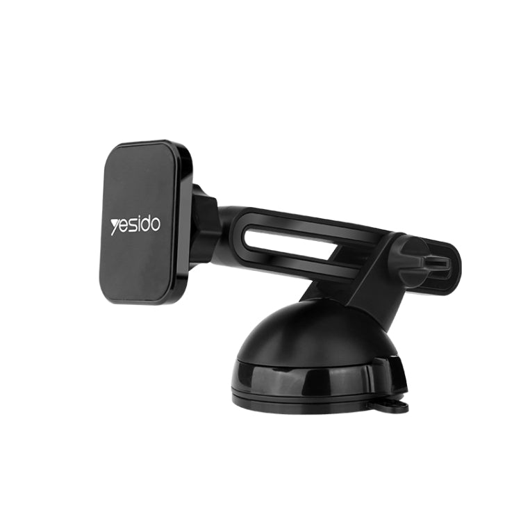 Yesido C39 Car Windshield Telescopic Magnetic Phone Holder(Black)