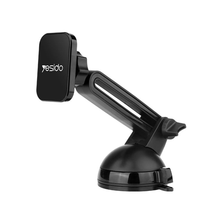 Yesido C39 Car Windshield Telescopic Magnetic Phone Holder(Black)