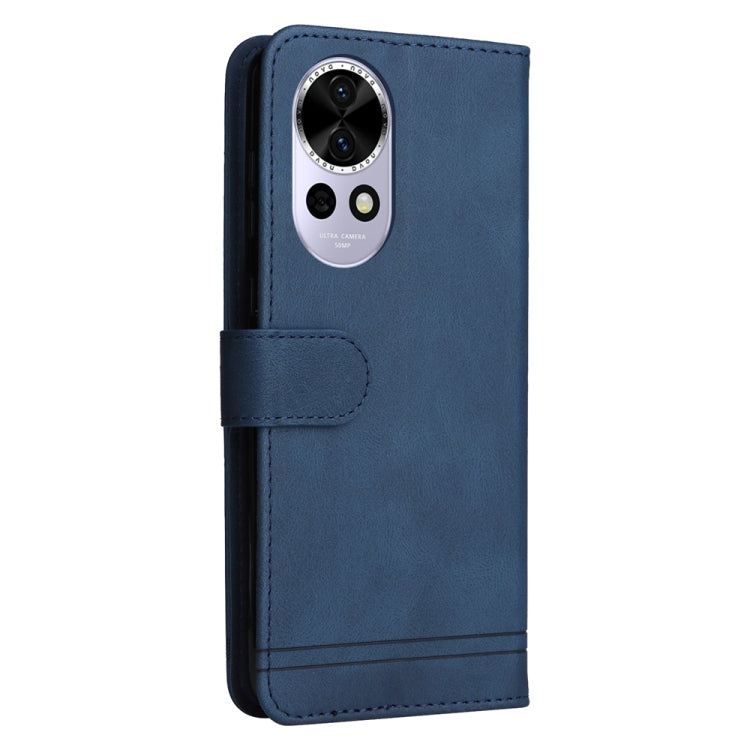 For Huawei nova 13 / nova 12 Skin Feel Life Tree Metal Button Leather Phone Case