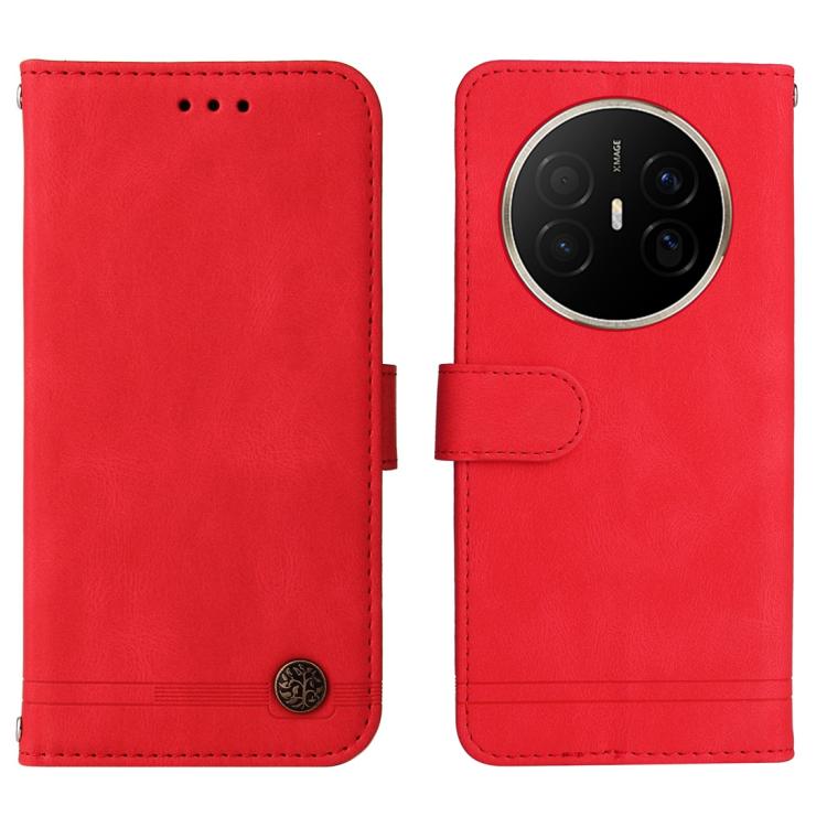 For Huawei Mate 70 Air 5G Skin Feel Life Tree Metal Button Leather Phone Case