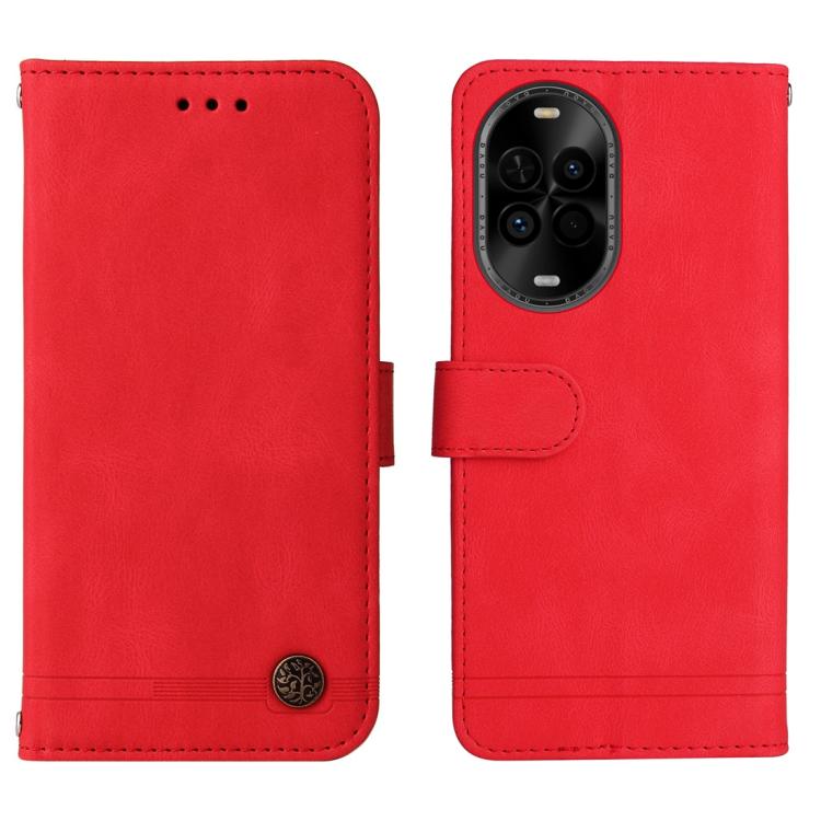 For Huawei nova 14 Lite Skin Feel Life Tree Metal Button Leather Phone Case