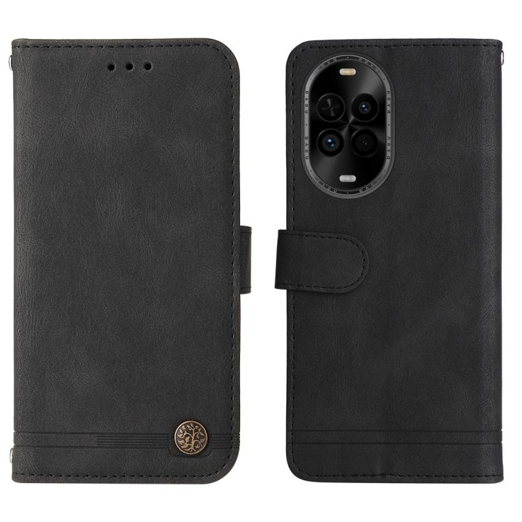 For Huawei nova 14 Lite Skin Feel Life Tree Metal Button Leather Phone Case