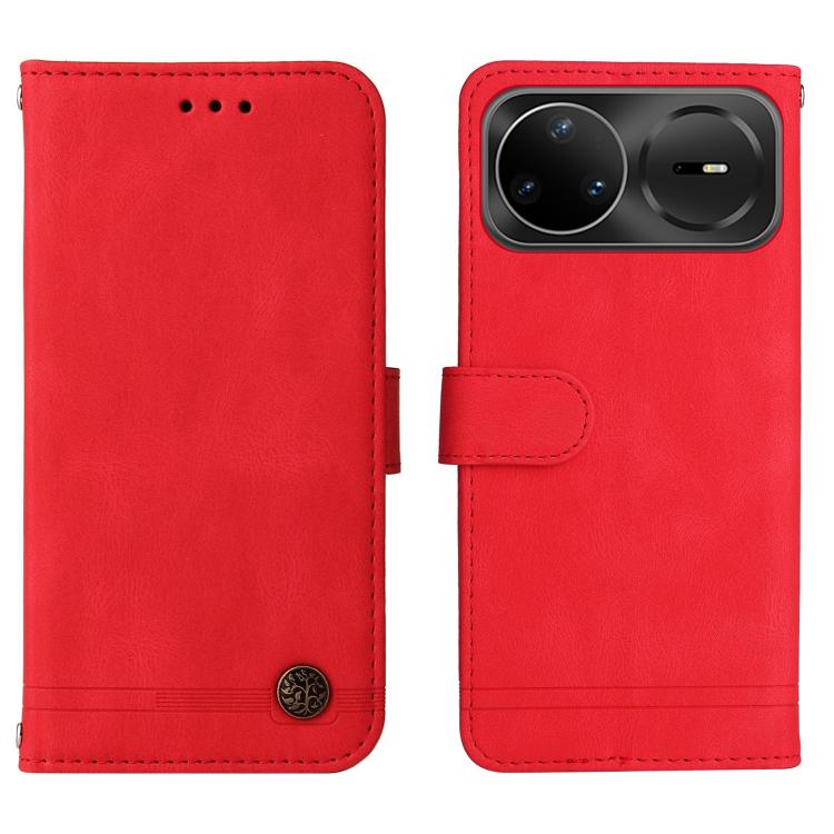 For Huawei nova 15 Pro / nova 15 Ultra Skin Feel Life Tree Metal Button Leather Phone Case