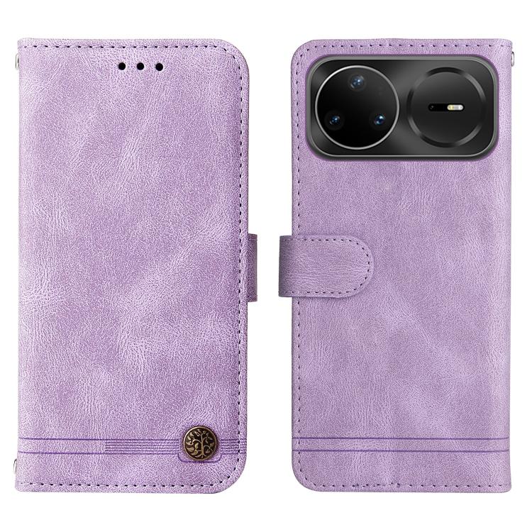 For Huawei nova 15 Pro / nova 15 Ultra Skin Feel Life Tree Metal Button Leather Phone Case