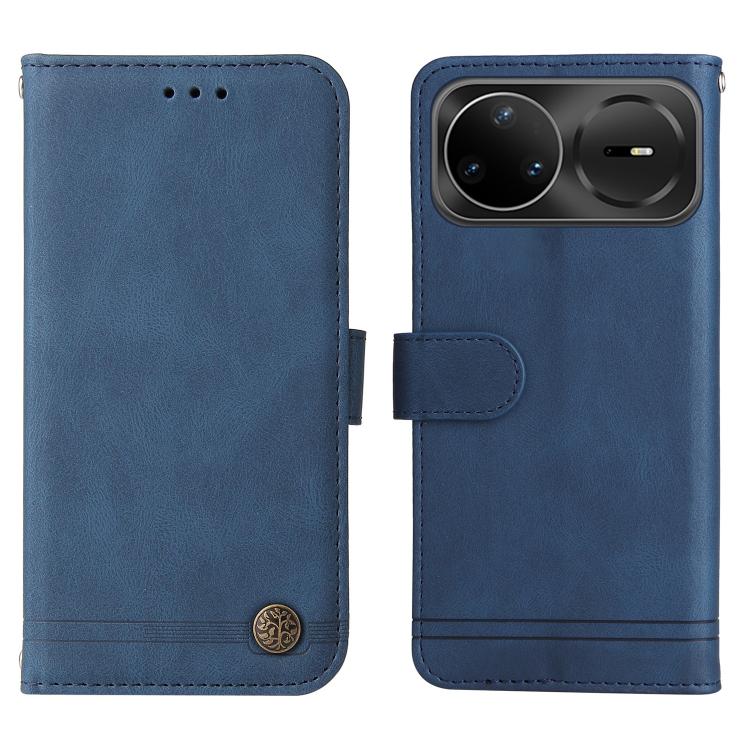 For Huawei nova 15 Pro / nova 15 Ultra Skin Feel Life Tree Metal Button Leather Phone Case