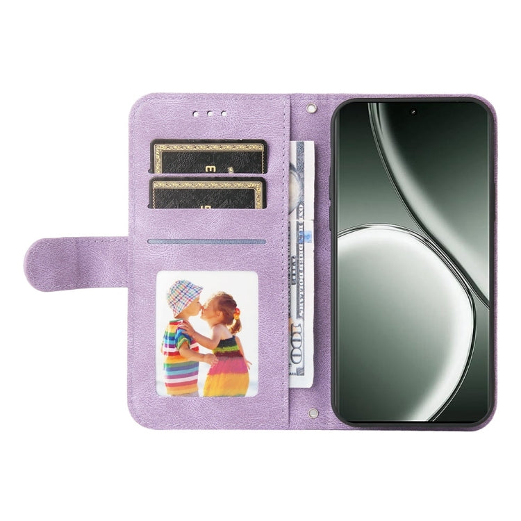 For Realme GT 6 / GT Neo6 SE Skin Feel Life Tree Metal Button Leather Phone Case