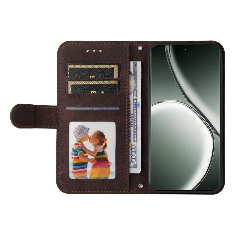 For Realme GT 6 / GT Neo6 SE Skin Feel Life Tree Metal Button Leather Phone Case