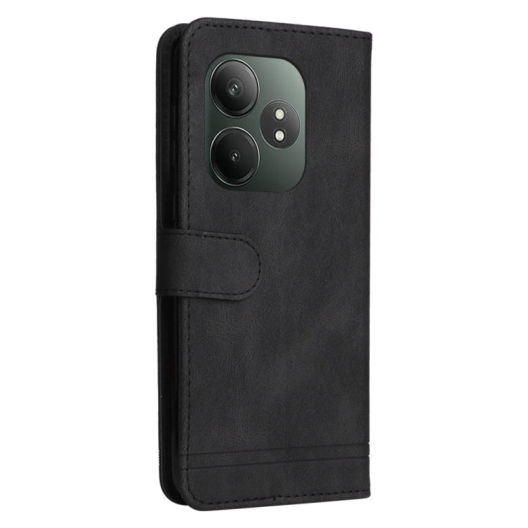 For Realme GT 6 / GT Neo6 SE Skin Feel Life Tree Metal Button Leather Phone Case