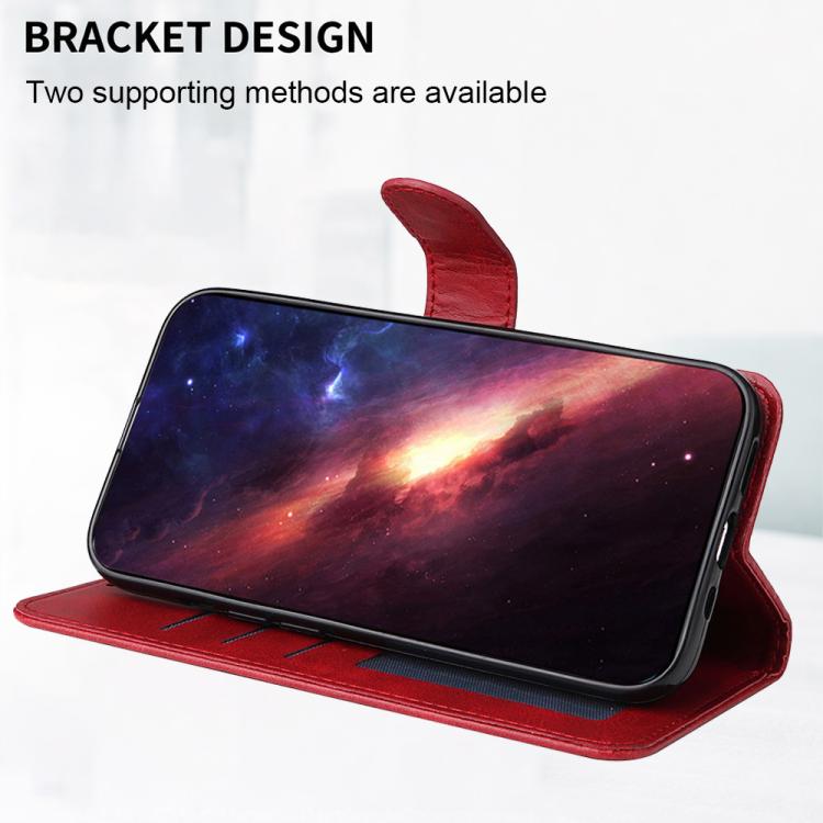 For Huawei Enjoy 80 Plus Classic Calf Texture Flip Leather Phone Case
