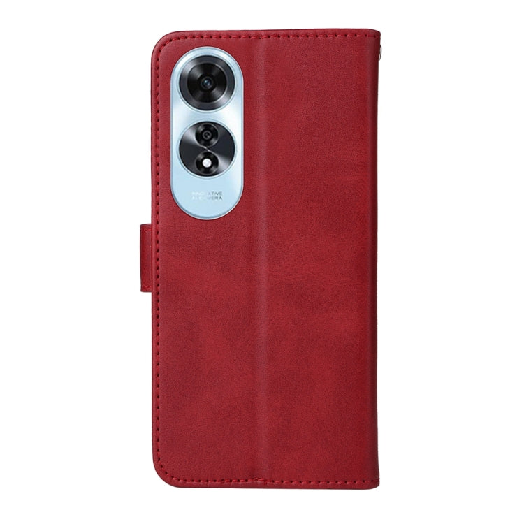 For OPPO A60 4G Global Classic Calf Texture Flip Leather Phone Case