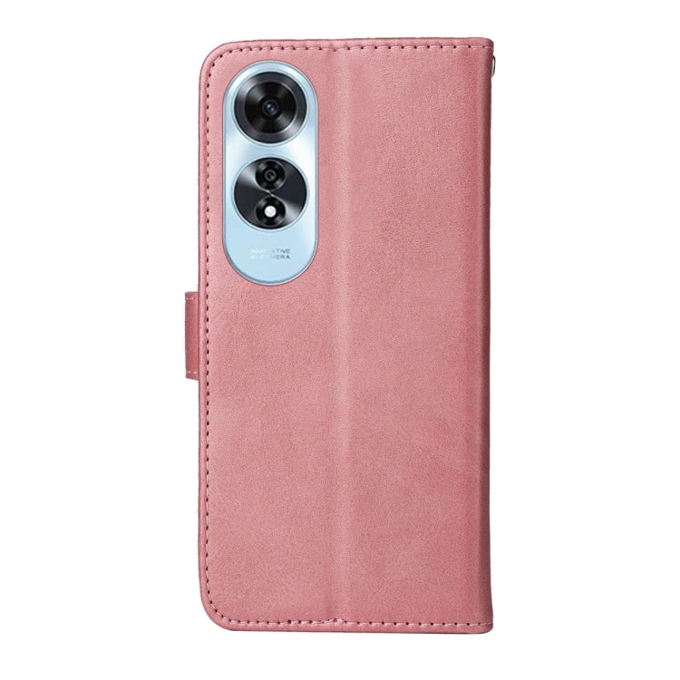 For OPPO A60 4G Global Classic Calf Texture Flip Leather Phone Case