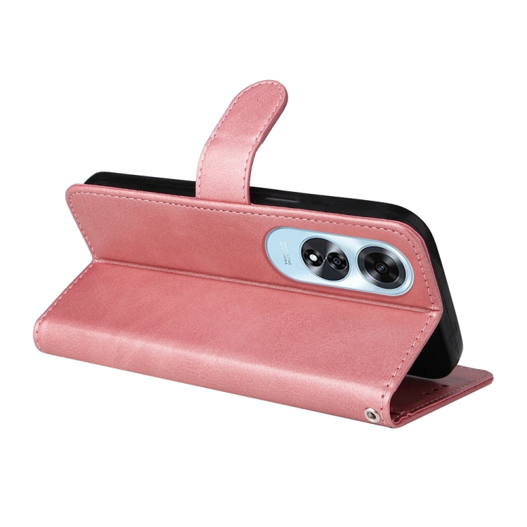 For OPPO A60 4G Global Classic Calf Texture Flip Leather Phone Case