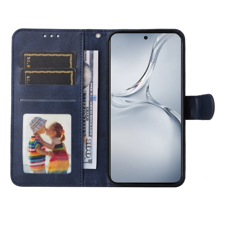 For OPPO K12x Classic Calf Texture Flip Leather Phone Case