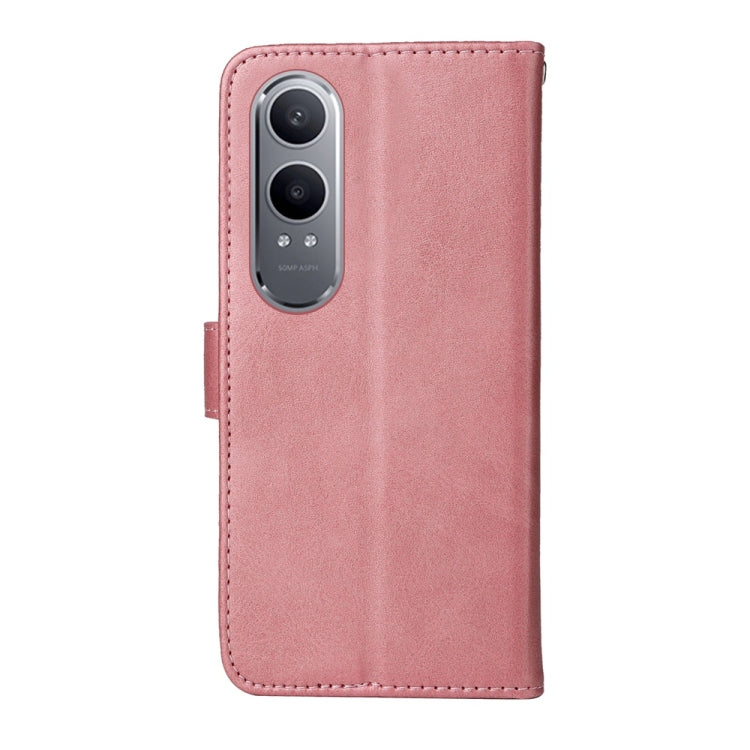 For OPPO K12x Classic Calf Texture Flip Leather Phone Case