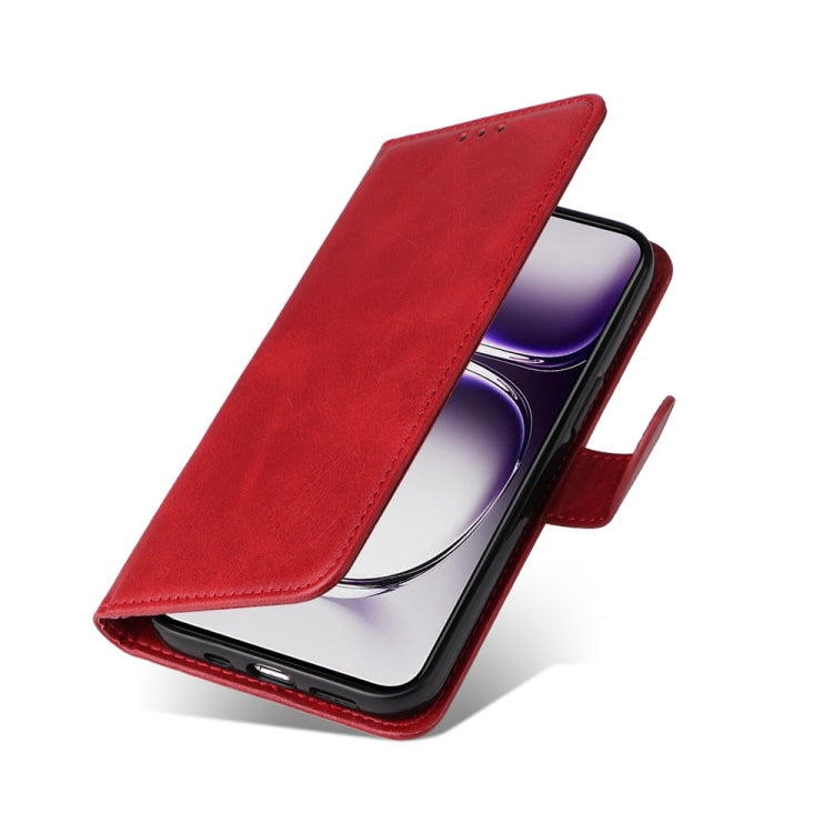 For OPPO Reno12 5G Global Classic Calf Texture Flip Leather Phone Case