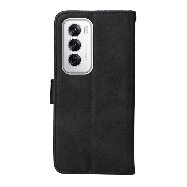 For OPPO Reno12 5G Global Classic Calf Texture Flip Leather Phone Case