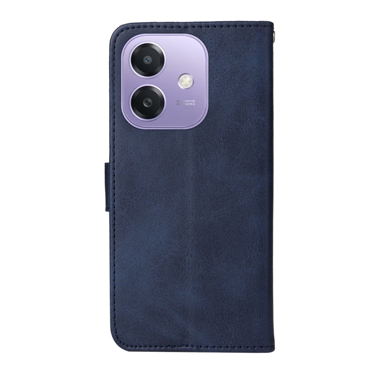 For OPPO A5x 4G / 5G / A3x 4G / 5G India Classic Calf Texture Flip Leather Phone Case