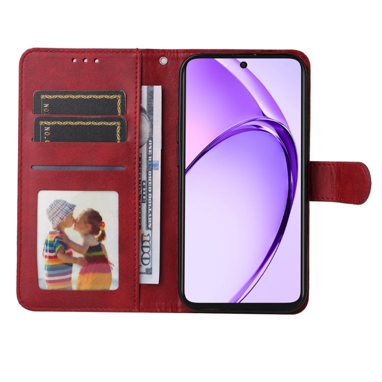 For OPPO A5x 4G / 5G / A3x 4G / 5G India Classic Calf Texture Flip Leather Phone Case