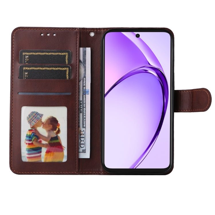 For OPPO A5x 4G / 5G / A3x 4G / 5G India Classic Calf Texture Flip Leather Phone Case
