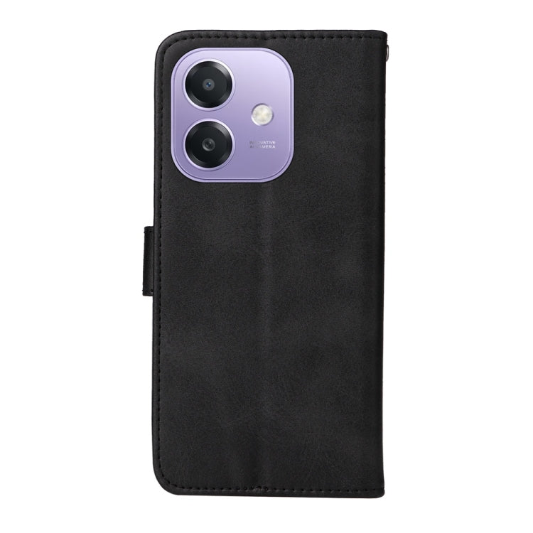 For OPPO A5x 4G / 5G / A3x 4G / 5G India Classic Calf Texture Flip Leather Phone Case